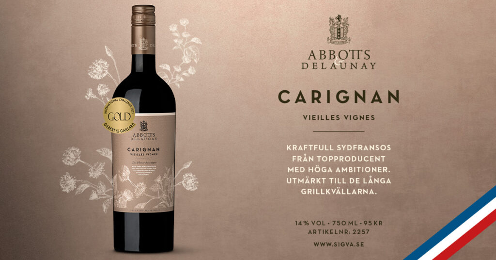 Abbotts & Delaunay Carignan – FS