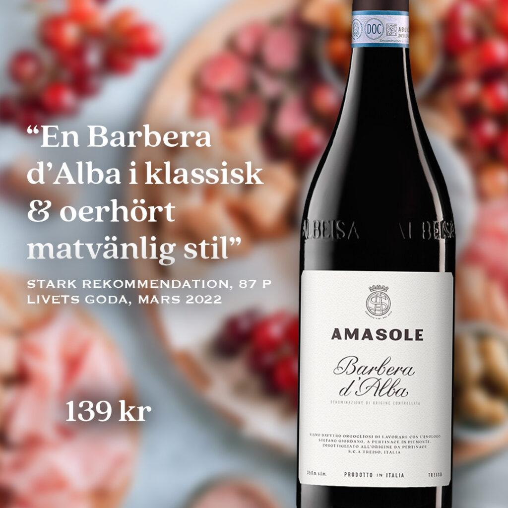 Amasole Barbera d’Alba – Allt om Vin