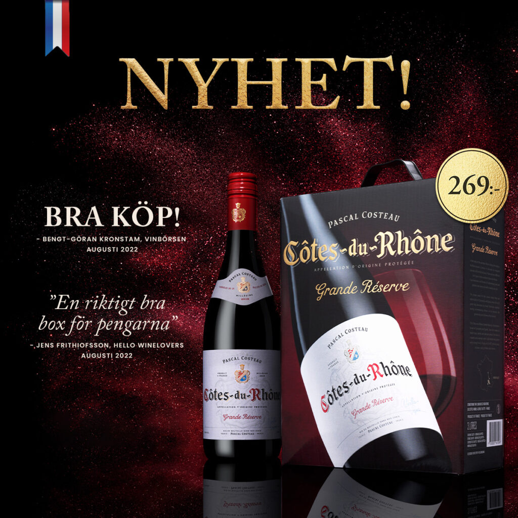 Pascal Costeau Côtes-du-Rhône BIB – Allt om Vin
