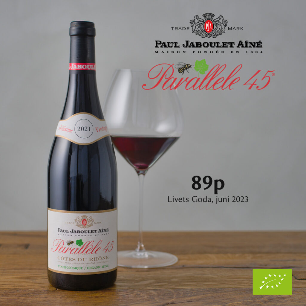 Paul Jaboulet Côtes du Rhônes Parallèle 45 – Allt om vin