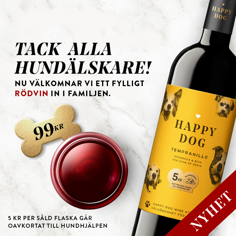 Happy Dog Tempranillo – Allt om Vin