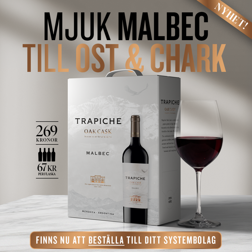 Trapiche Malbec Oak Cask – Allt om Vin