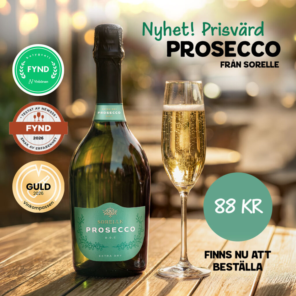 Sorelle Prosecco – Vid Bordet